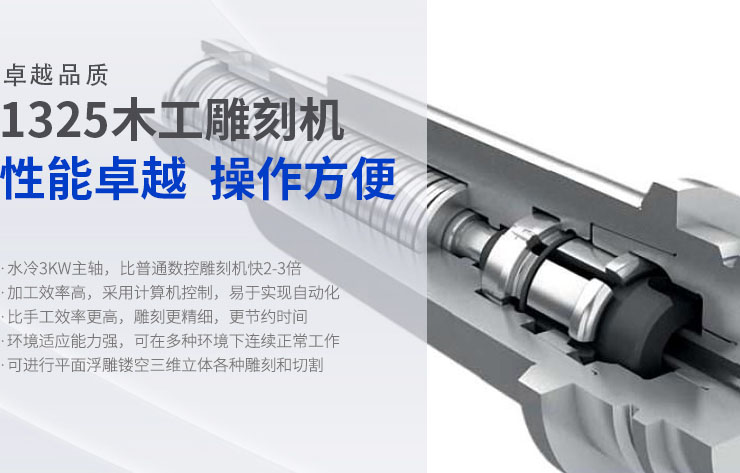 1325木工雕刻机性能卓越,操作方便
